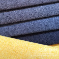 Linho-Toque decorativo do poliéster da tela de matéria têxtil do poliéster para o sofá